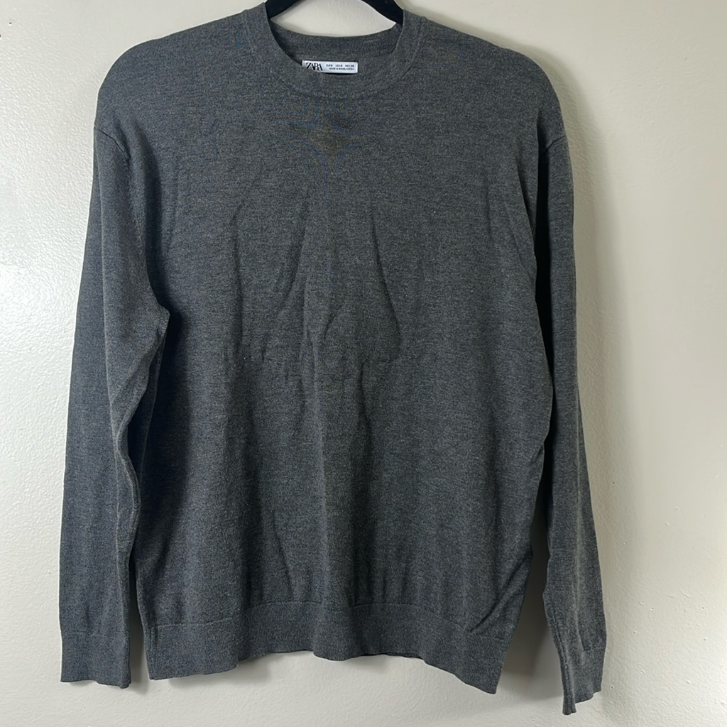 Zara Gray Sweater Women’s Size S